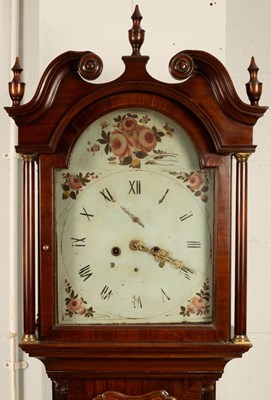 Lot 303 - A 19th Century mahogany longcase clock, the...