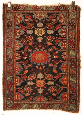 Lot 330 - A Hamadan rug, West Persia, circa 1910, the...