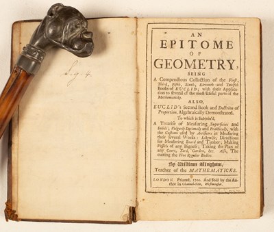 Lot 357 - Alingham (William), An Epitome of Geometry,...