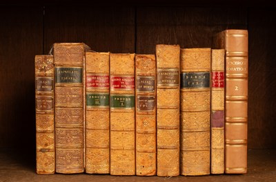 Lot 364 - Leather Bindings, to include Cicero, The...