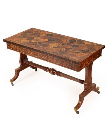 Lot 443 - An early 19th Century centre table with...