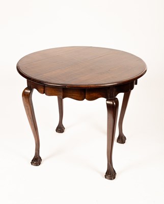 Lot 452 - A 19th Century mahogany table, the circular...