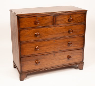 Lot 530 - An early 19th Century mahogany chest of...