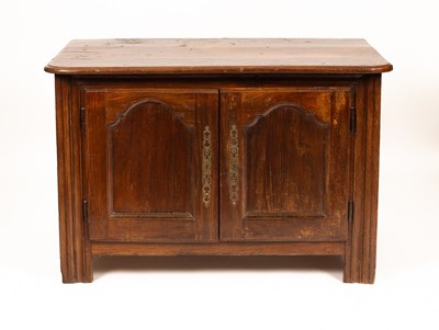 Lot 538 - An 18th Century French provincial oak side...