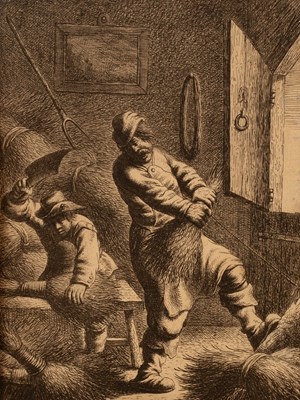 Lot 664 - Van Vliet/The Struggling Apprentice/etching,...