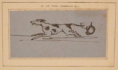 Lot 675 - Sir Frank Lockwood/The Scamp/ink on paper,...