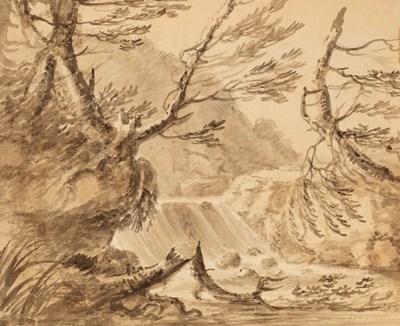 Lot 688 - English School, 19th Century/Hilly Landscape...