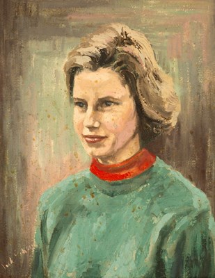 Lot 692 - English School, 20th Century/Portrait of a...