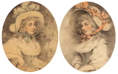 Lot 776 - John Downman (1750-1824)/Portraits of...