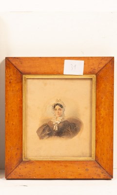 Lot 783 - English School, early 19th Century/Portrait of...