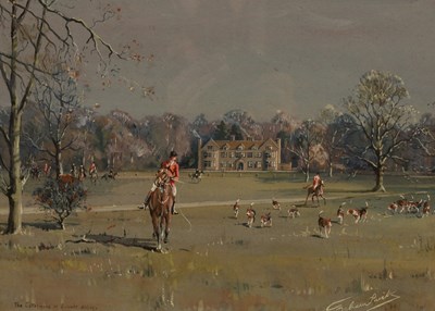 Lot 788 - Graham Smith (1870-?)/The Cottesmore at Launde...