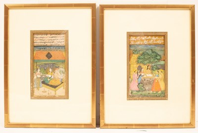 Lot 833 - 19th Century/Persian Illuminated Miniatures/a...