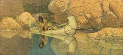 Lot 840 - After Robert Wesley Amick/Native American...