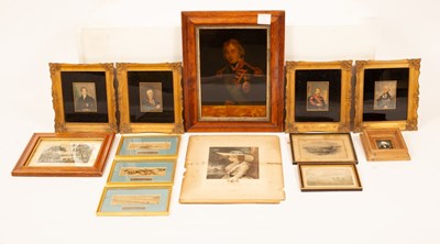 Lot 844 - A quantity of prints including Baxter prints...