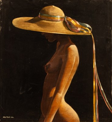 Lot 886 - John Hirst (20th Century)/Nude...