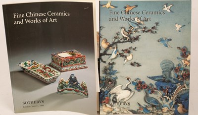 Lot 3 - Sotheby's Asian arts sale (mainly Chinese)...