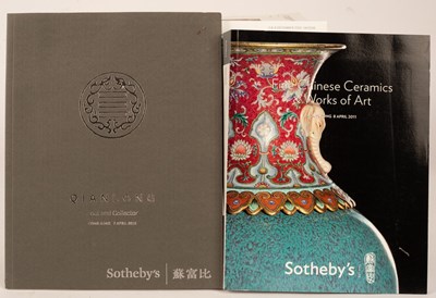 Lot 14 - Sotheby's Asian arts (mainly Chinese) sale...
