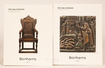 Lot 27 - Bonhams sale catalogues, London, The Oak...