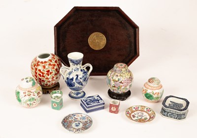 Lot 61 - A group of Oriental items, 20th Century, to...