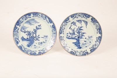 Lot 88 - A pair of early 19th Century blue and white...