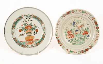 Lot 101 - A Chinese famille verte saucer dish, 18th...