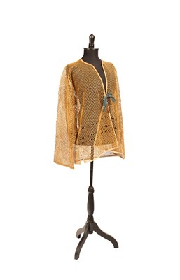 Lot 118 - A Chinese bamboo jacket, 19th Century, made of...