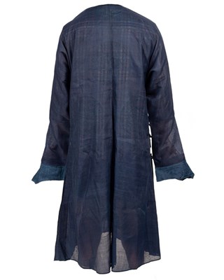 Lot 128 - A gentleman's Chinese blue surcoat with...