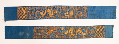 Lot 149 - A pair of Chinese sleeve bands, circa 1850,...