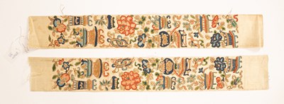 Lot 150 - A pair of Chinese sleeve bands, circa 1880,...