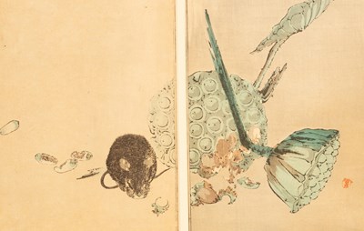 Lot 172 - Seiti Watanabe (1851-1918)/Mouse and...