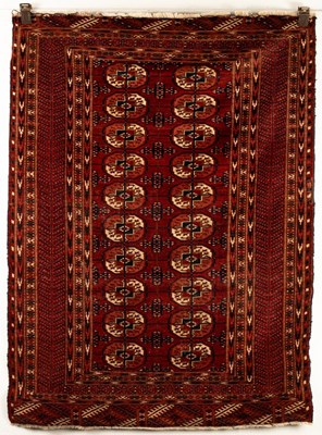 Lot 221 - A Tekke rug, West Turkestan, early 20th...