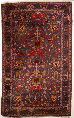 Lot 227 - A Hamadan rug, West Persia, mid 20th Century,...