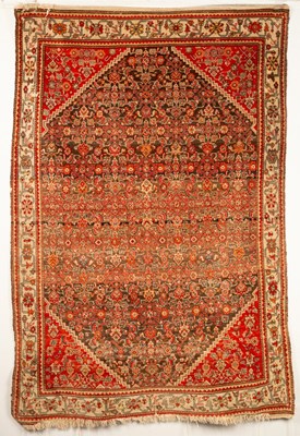 Lot 236 - A Senneh rug, North West Persia, early 20th...