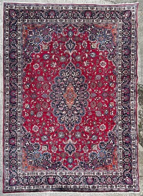 Lot 251 - A Meshed Carpet, North East Persia, the...