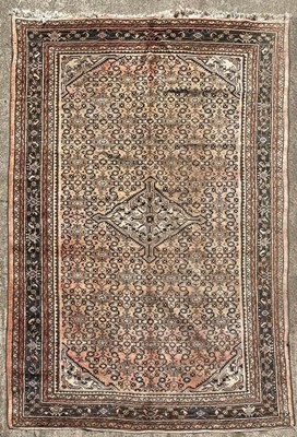 Lot 253 - A small Malayer carpet, West Persia, mid 20th...