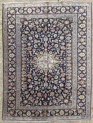 Lot 257 - A Kashan carpet, Central Persia, third quarter...