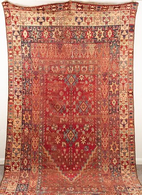 Lot 279 - A Rabat prayer carpet, Morocco, early 20th...