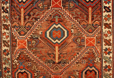 Lot 282 - A Kurdish long rug, South Caucasus, late 19th...