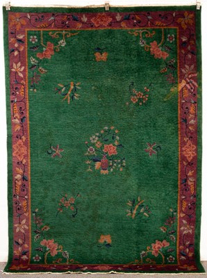 Lot 286 - A Chinese Art Deco carpet, Tianjin, circa 1920,...