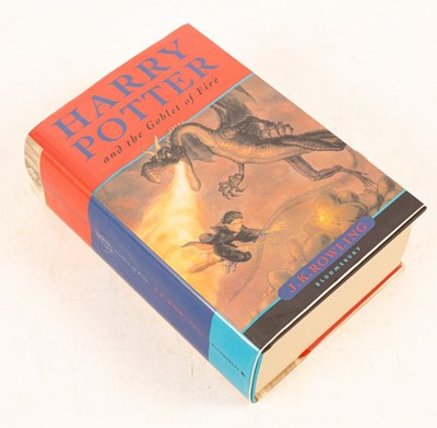 Lot 305 - Rowling (JK), Harry Potter and the Goblet of...