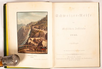 Lot 347 - Gorret (Ame) Victor Emmanuel sur les Alpes:...