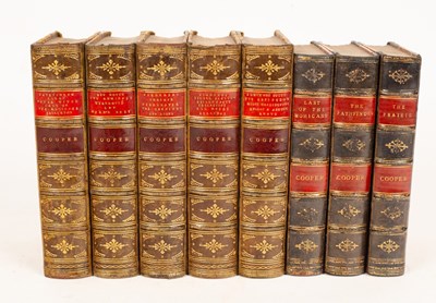 Lot 420 - Cooper (James Fenimore), Three volumes to...