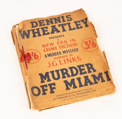 Lot 461 - Wheatley (Dennis) Murder off Miami, London:...