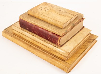 Lot 481 - Manuscript House Books of various sizes...