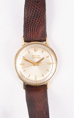 Lot 125 - A gentleman's Bulova Accutron wristwatch with...