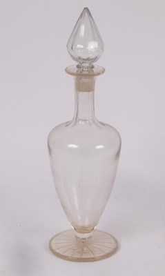 Lot 216 - A pharmacists glass carboy with pointed...