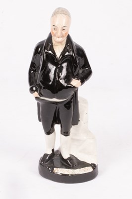 Lot 242 - A Staffordshire figure 'Jemmy Wood', 29cm high