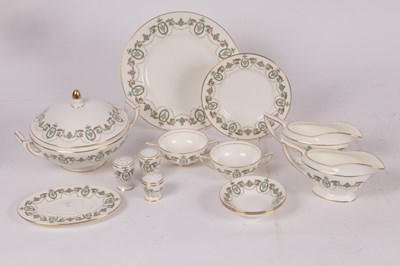 Lot 243 - A Minton 'Adam' pattern part dinner service,...