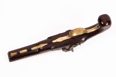 Lot 401 - A mid 19th Century double-barrel percussion...