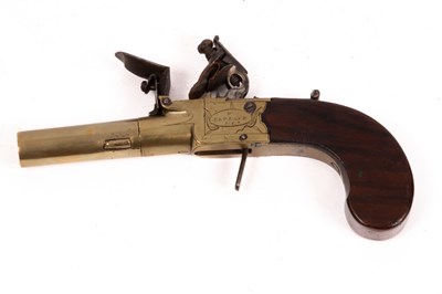 Lot 412 - A Queen Anne flintlock pistol, W Ketland & Co.,...